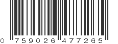 UPC 759026477265