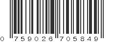 UPC 759026705849