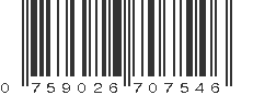 UPC 759026707546