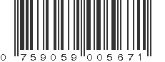 UPC 759059005671