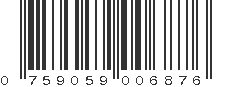 UPC 759059006876