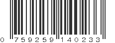 UPC 759259140233