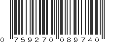 UPC 759270089740