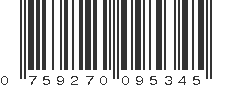 UPC 759270095345