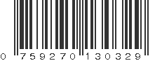 UPC 759270130329