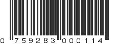 UPC 759283000113