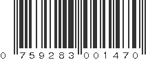 UPC 759283001470