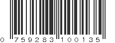 UPC 759283100135