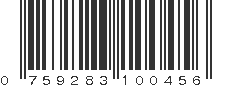 UPC 759283100456