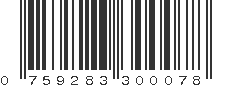 UPC 759283300078