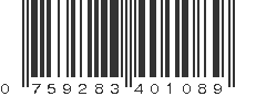 UPC 759283401089