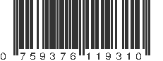 UPC 759376119310