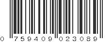 UPC 759409023089