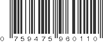 UPC 759475960110