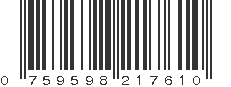 UPC 759598217610