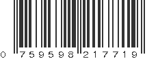 UPC 759598217719