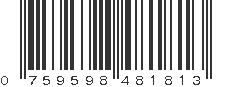 UPC 759598481813