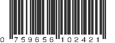 UPC 759656102421