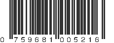 UPC 759681005216