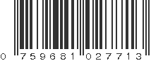 UPC 759681027713