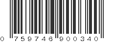 UPC 759746900340