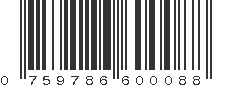 UPC 759786600088