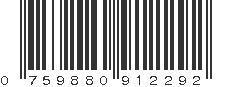 UPC 759880912292