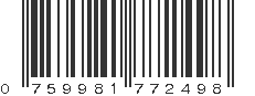 UPC 759981772498