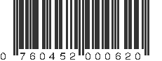 UPC 760452000620