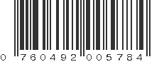 UPC 760492005784