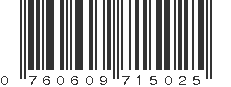 UPC 760609715025