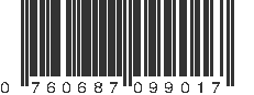 UPC 760687099017