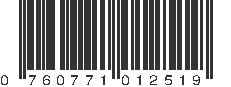 UPC 760771012519