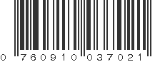 UPC 760910037021