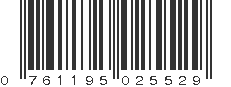 UPC 761195025529