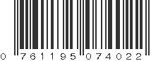 UPC 761195074022