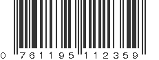 UPC 761195112359