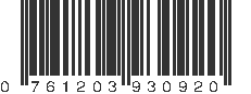 UPC 761203930920