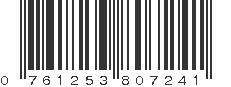 UPC 761253807241