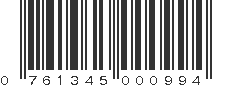 UPC 761345000994