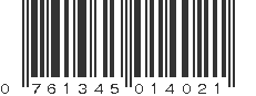 UPC 761345014021