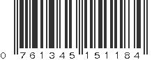 UPC 761345151184