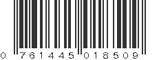 UPC 761445018509
