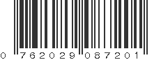 UPC 762029087201