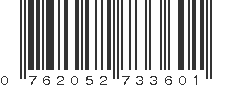 UPC 762052733601