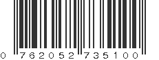 UPC 762052735100