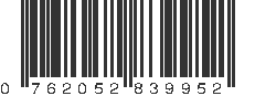 UPC 762052839952