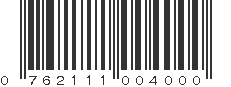 UPC 762111004000