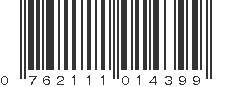 UPC 762111014399