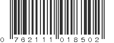 UPC 762111018502